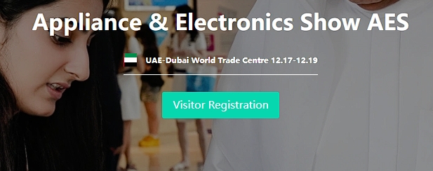 17 till 19 december delta i Appliance and Electronics Show AES: plats UAE Dubai World Trade Center