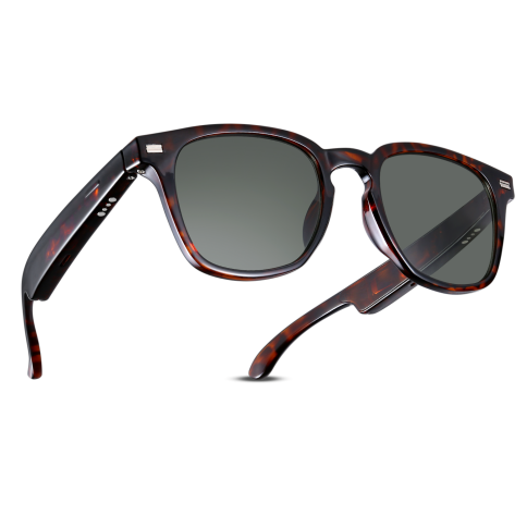 Smarta ljudglasögon i retrostil